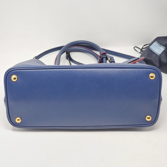 Prada Double Cuir Medium Saffiano Crossbody Bag - Picture 8 of 16